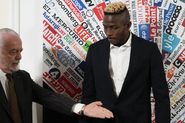 Aurelio De Laurentiis rifiuta offerta araba per Osimhen: il giocatore è prezioso per il Napoli