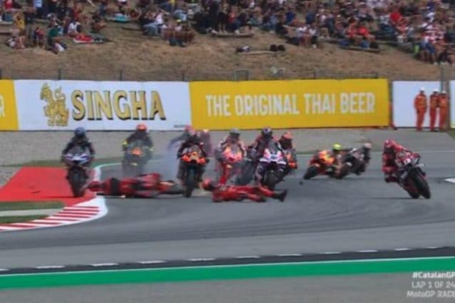 Bagnaia torna in pista a Misano dopo l'incidente: un miracolo di determinazione e fortuna!