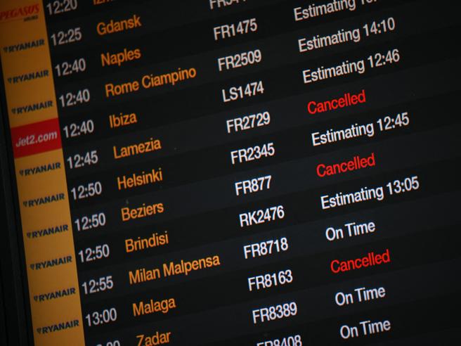 Effetto farfalla: Cancellazioni e ritardi dei voli in Europa a causa di guasto tecnico aereo