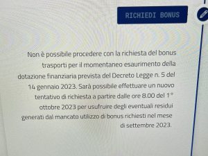 Fondi esauriti in un'ora: delusione e indignazione per i bonus trasporti, ma un nuovo round in arrivo
