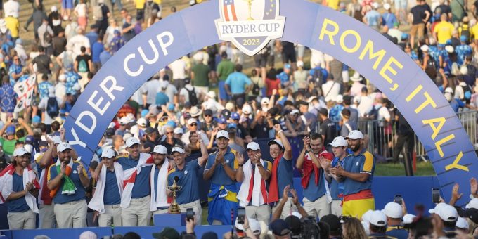 L'Europa trionfa nella Ryder Cup in Italia contro gli Stati Uniti