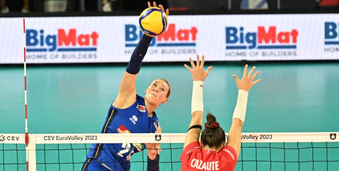 Le azzurre italiane vincono contro la Francia: verso la semifinale agli Europei di pallavolo
