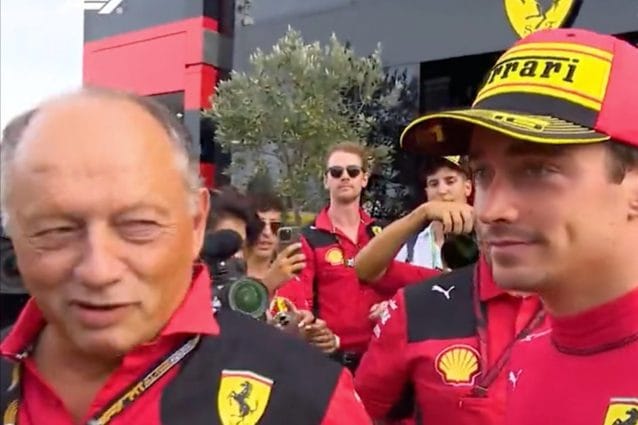 Leclerc interrotto a Monza: sospetti sulla sua salute, Ferrari lascia liberi Sainz e Leclerc