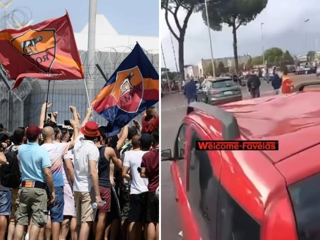 Lukaku a Roma: entusiasmo e danni vandalici all'aeroporto, incorniciato il quarto posto