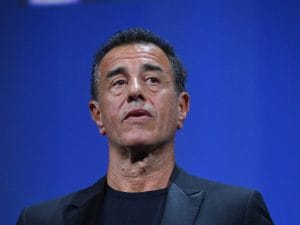 Regista Matteo Garrone vince il Leone d'Argento alla Mostra del Cinema di Venezia 2023