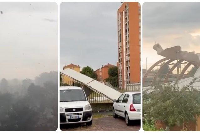 Temporale devastante colpisce Milano e zone limitrofe: danni ingenti e bisogno di ripristino urgente