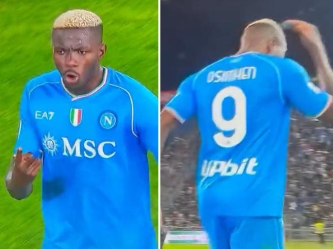 Tensione tra Osimhen e Garcia nel match Bologna-Napoli