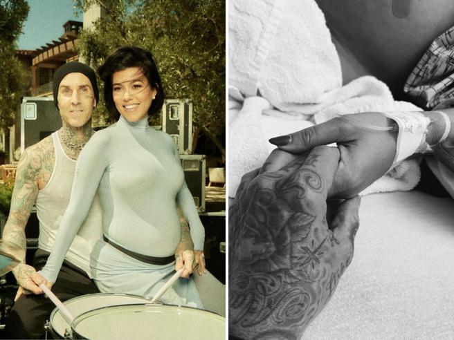 Tour europeo dei Blink-182 interrotto: gravidanza a rischio di Kourtney Kardashian salva la vita del bambino