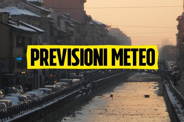 Violenti temporali e rischio di forti precipitazioni nel weekend di fine agosto a Milano e Lombardia