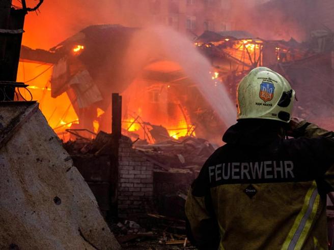 Violento scontro tra Ucraina e Russia: Missili e droni scatenano l'intensità dell'attacco primaverile