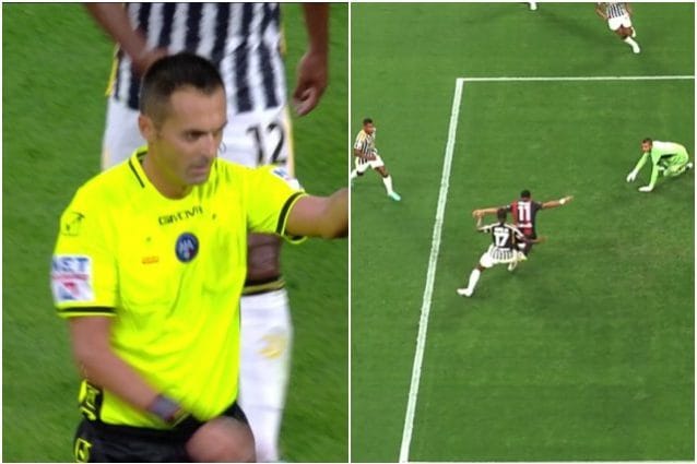 Arbitro Di Bello sospeso per un mese: polemiche infuocate sul rigore negato al Bologna