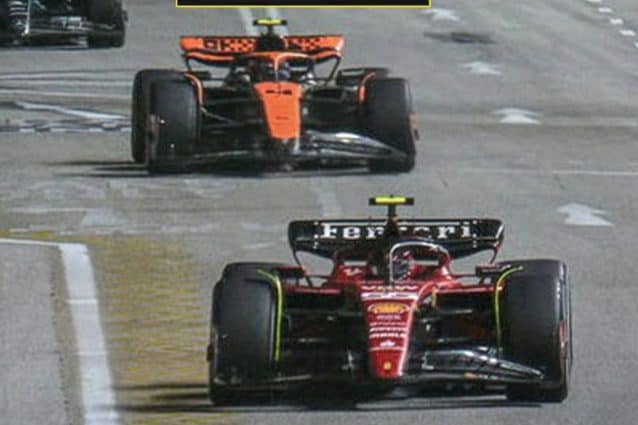 Carlos Sainz Jr. trionfa al Gran Premio di Singapore grazie a Lando Norris