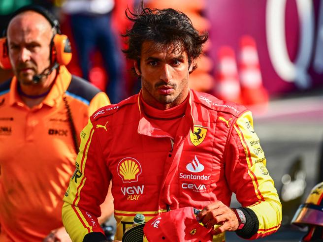 Carlos Sainz sorprende la Ferrari conquistando la pole position al Gran Premio di Monza