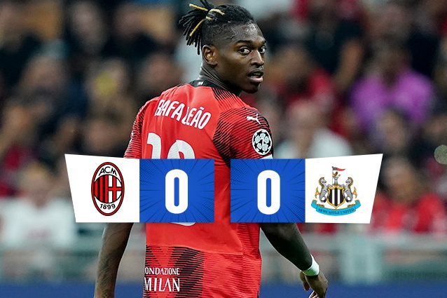 Champions League: Milan - Newcastle, Pareggio 0-0 e Come Vedere le Partite in TV