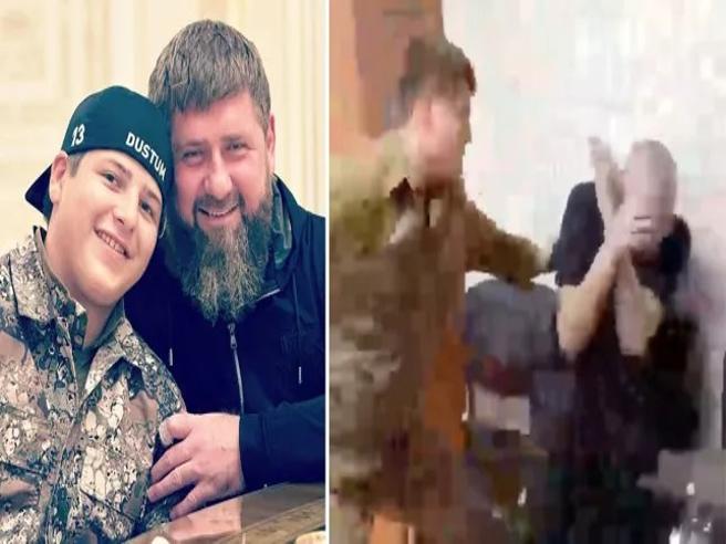 Figlio del leader ceceno Kadyrov picchia prigioniero ucraino: indignazione internazionale