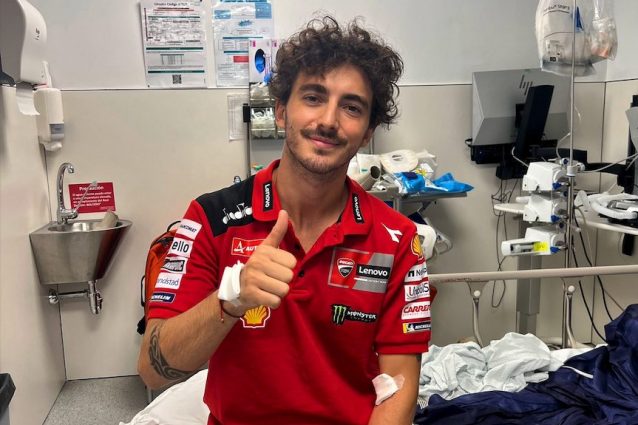 Gravi incidenti nella MotoGP di Barcellona: lesioni a Bagnaia e intervento chirurgico per Bastianini