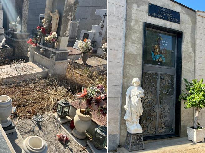 Il cimitero di Castelvetrano: disastro e sepoltura blindata del boss mafia