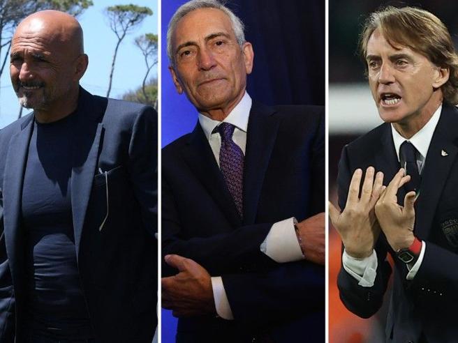 Il presidente FIGC critica Mancini, ribadisce fiducia, considera Spalletti come suo successore