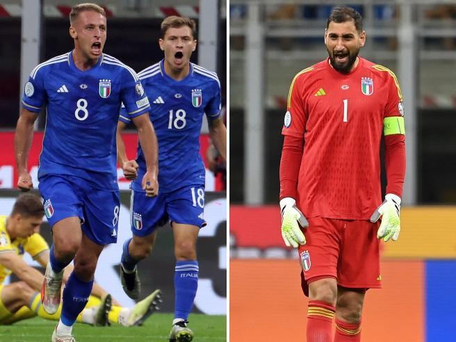 Italia vince contro l'Ucraina in una partita di qualificazione per Euro 2024