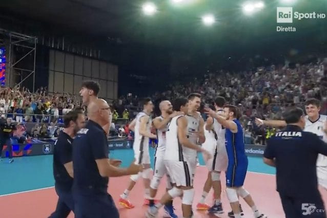 L'Italia si qualifica per le semifinali degli Europei di pallavolo