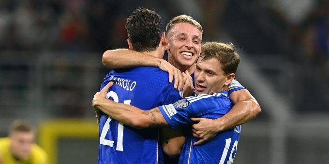 L'Italia vince 2-1 contro l'Ucraina, qualificazione agli Europei confermata