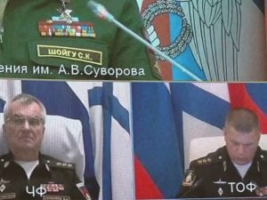 La Russia diffonde video per smentire la morte dell'ammiraglio Sokolov