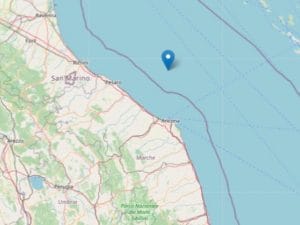 Terremoto di magnitudo 4.1 sulla costa marchigiana: nessun danno significativo