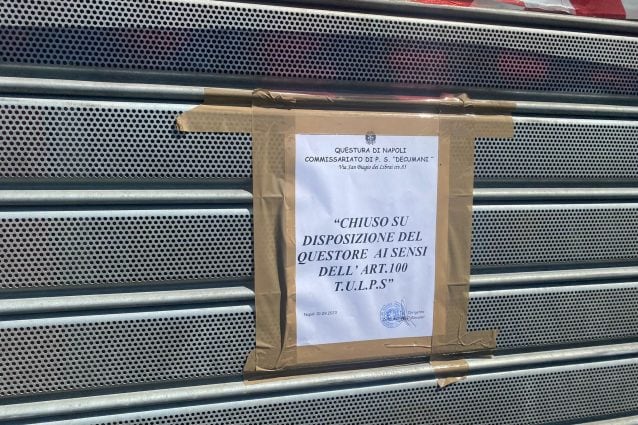 Un pub di Napoli costretto a chiudere per un mese dopo l'omicidio di Giovanbattista Cutolo